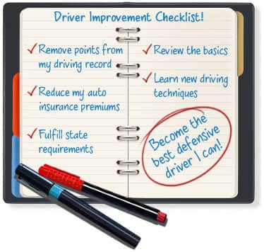 Driver Improvement Checklist!